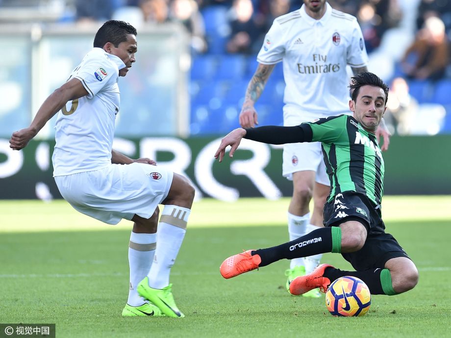 萨索洛客场克苏宝，轻松取得三分